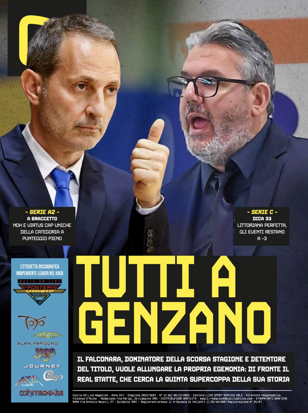 Copertina maschile numero: 12, anno: 2022