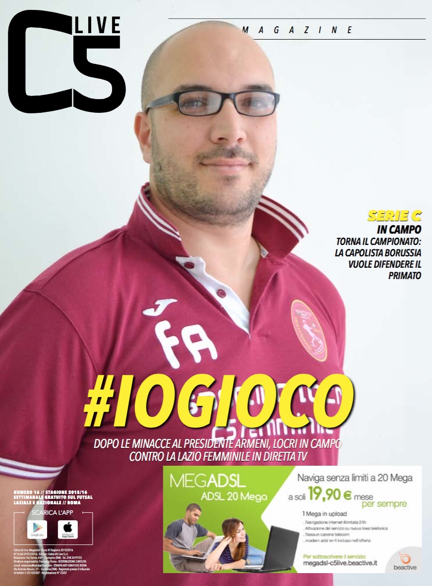 Copertina maschile numero: 16, anno: 2015