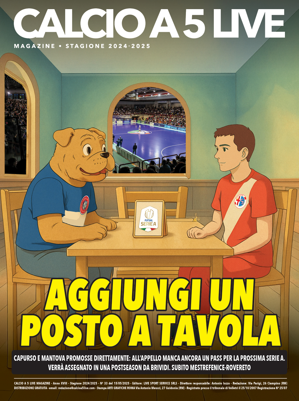 Copertina maschile numero: 33, anno: 2024