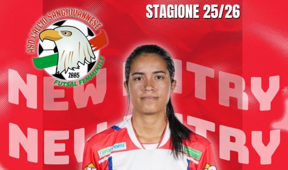 #futsalmercato, una brasiliana alla Sangiovannese: ufficiale Ana Caroline Santana Moura