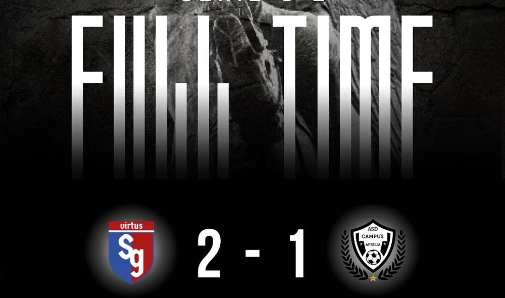 Frasca non basta: il Campus Aprilia cede di misura in casa del San Giustino