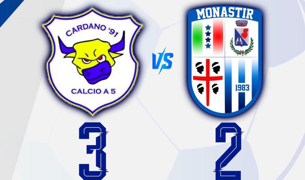 Prova di carattere Monastir 1983 ma non basta: il Cardano '91 la spunta di misura