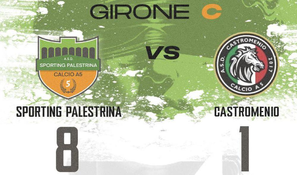 Tripletta di Tomassi, Palestrina sull'ottovolante contro il Castromenio: la C1 sempre più in vista