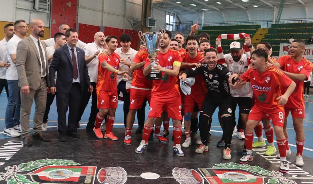 Coppa Lazio #SerieC2Futsal, la Laundromat ribalta il Pavona. E porta a Gaeta il trofeo