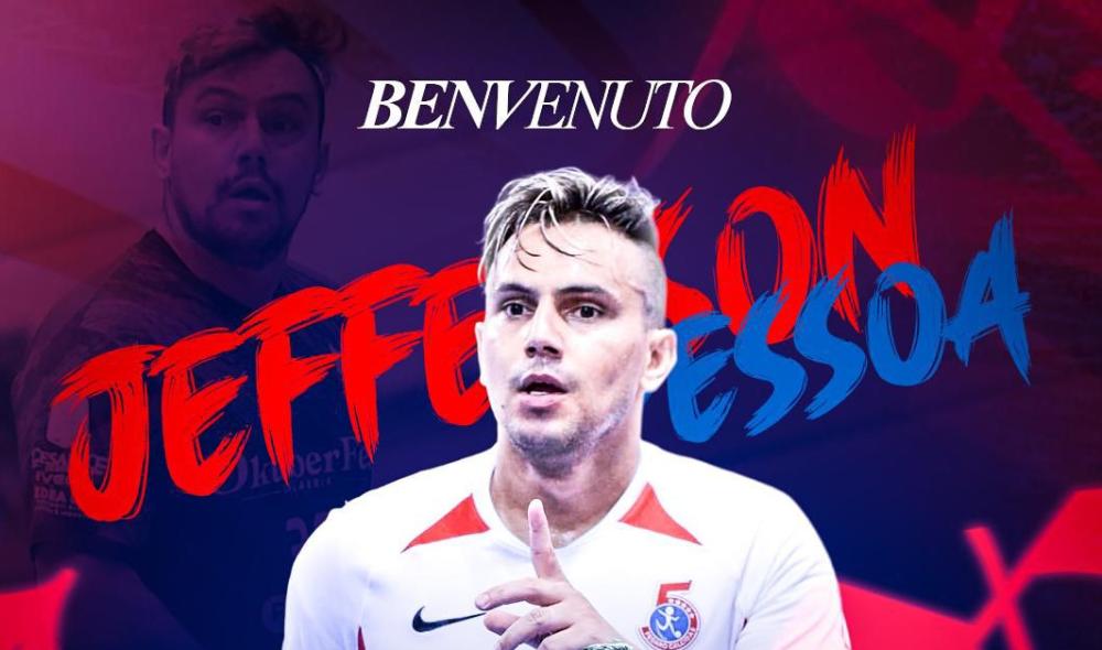 Il CUS Molise anticipa i tempi del #futsalmercato: ingaggiato Jefferson Gomes Pessoa