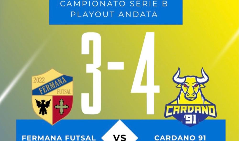 Fermana Futsal, il primo round playout va al Cardano: "Nulla è perduto, ribaltiamola"