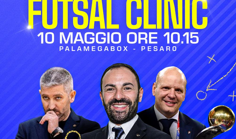 UEFA Futsal Champions League, posti ancora disponibili per il clinic del 10/05: i temi trattati