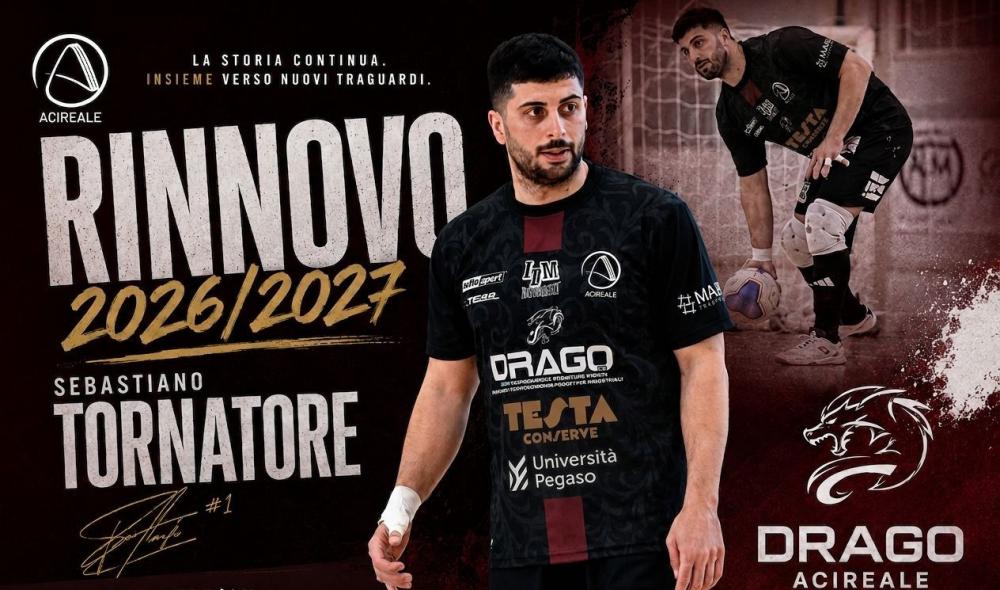 #futsalmercato, certezza Drago Acireale: a difesa dei pali ancora Sebastiano Tornatore
