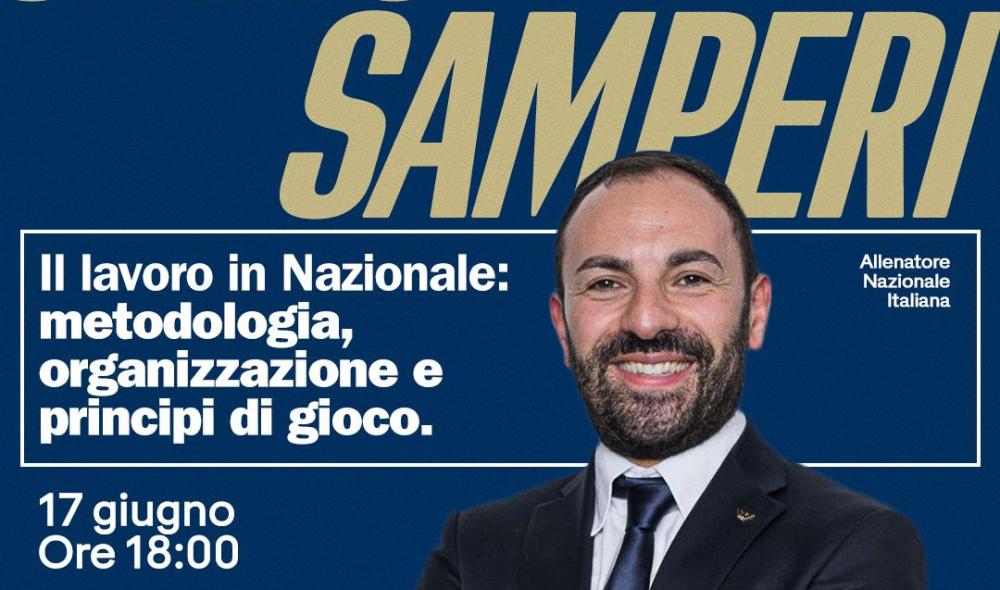 Clinic a Ravello con il Ct dell’Italfutsal Salvo Samperi il 17 giugno: il form per l’iscrizione