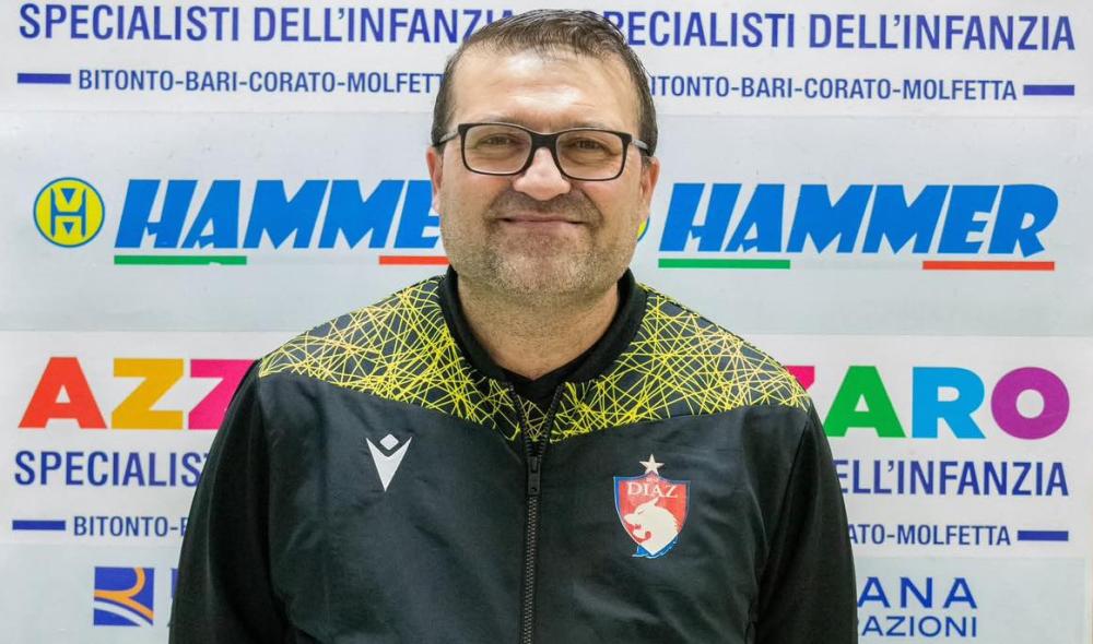 Diaz at work, Cortellino: "Soddisfatti del #futsalmercato, in A2 per consolidarci"