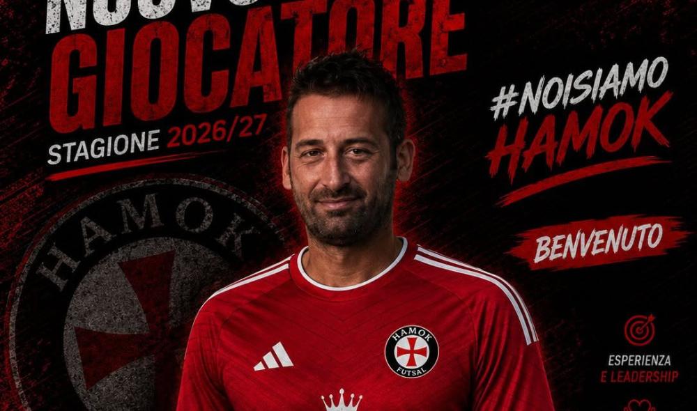 #futsalmercato, ancora un rinforzo per l'Hamok: preso Stefano Musi