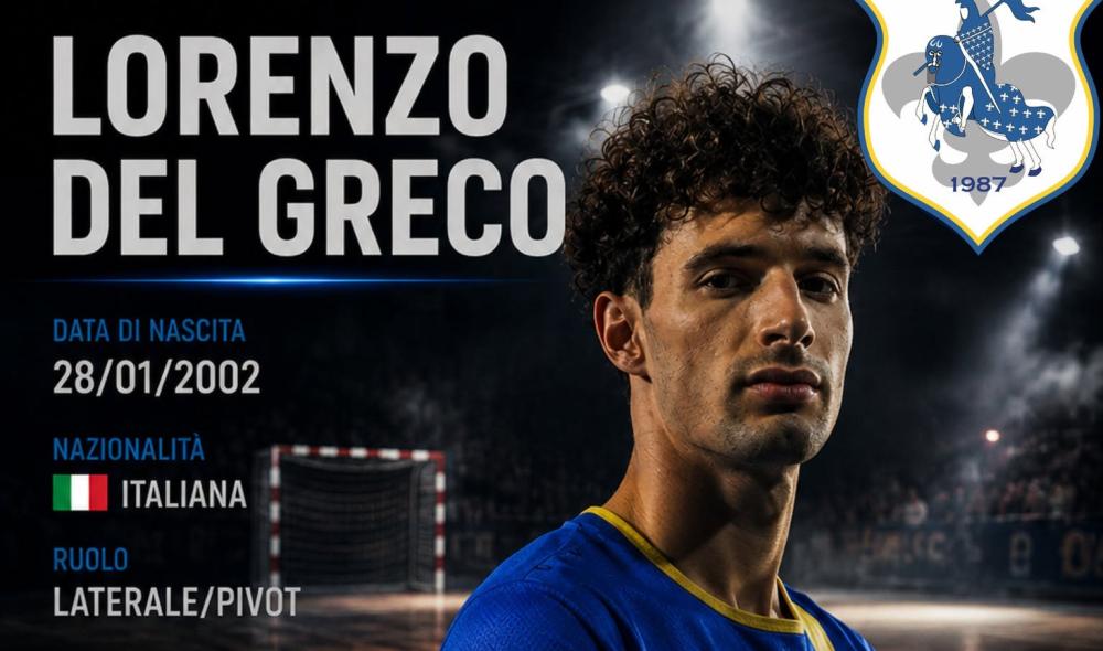 #futsalmercato, Prato: Del Greco è il secondo a rinnovare nel team maschile