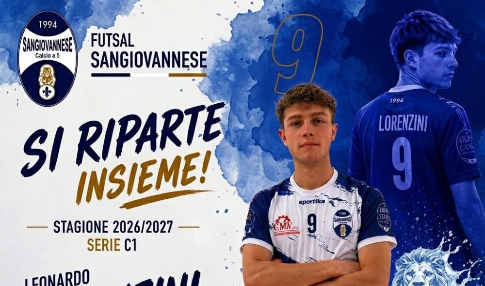 #futsalmercato, Sangiovannese: Scarpellini potrà contare su Lorenzini
