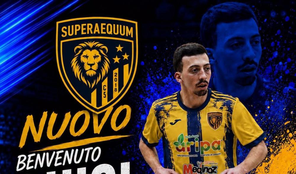 #futsalmercato, la Superaequum si assicura Luigi Del Conte: "Uno che non molla mai"
