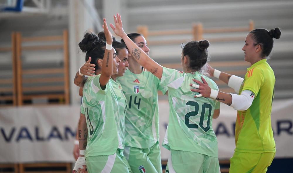 Futsal Week, l’Italia trionfa al torneo di Porec: 3-1 alla Croazia in finale