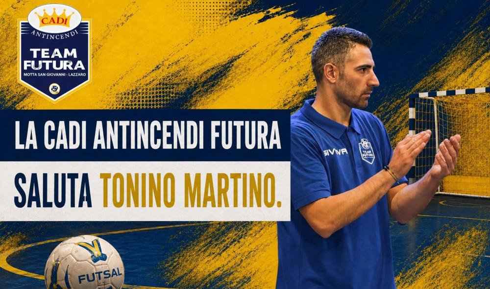 #futsalmercato, l'ufficialità della Cadi Antincendi Futura: l'allenatore non sarà Martino