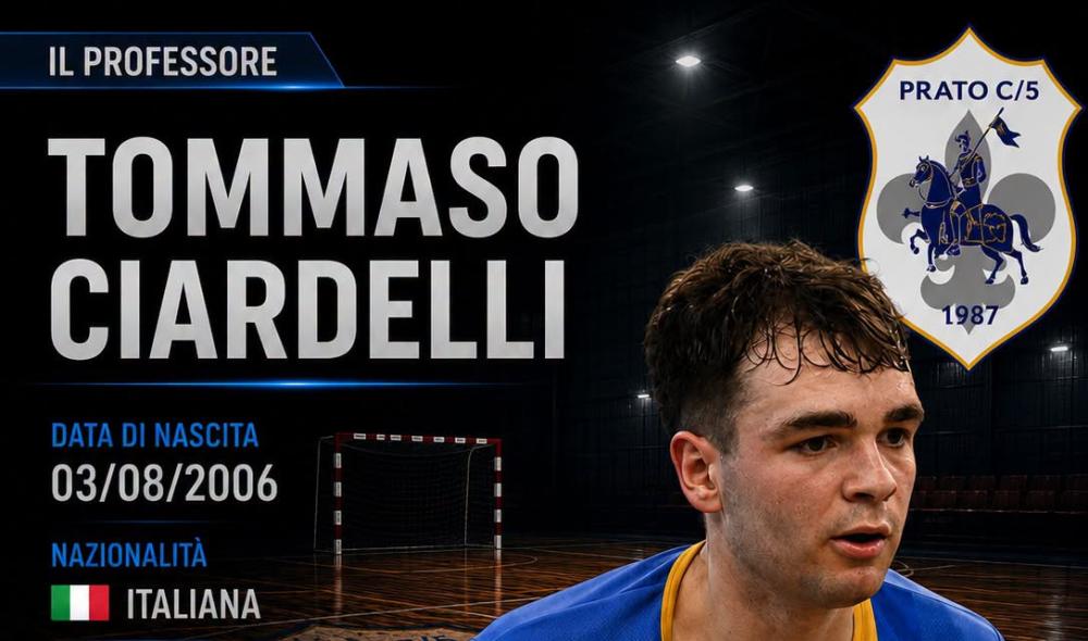 #futsalmercato, Prato: Ciardelli rinnova, Panchetti parte