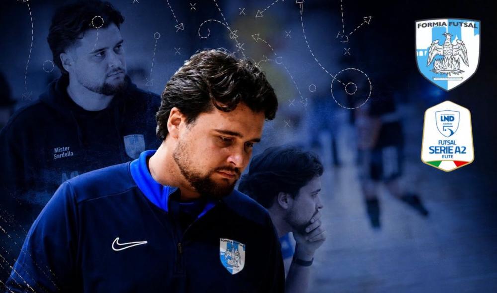 Formia Futsal, Sardella rimane il braccio destro di Bagalà. Anche in Serie A2 Élite