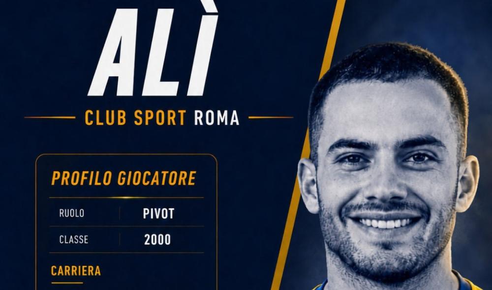 #futsalmercato, il Club Sport Roma ha ancora il suo bomber: Alì rinnova