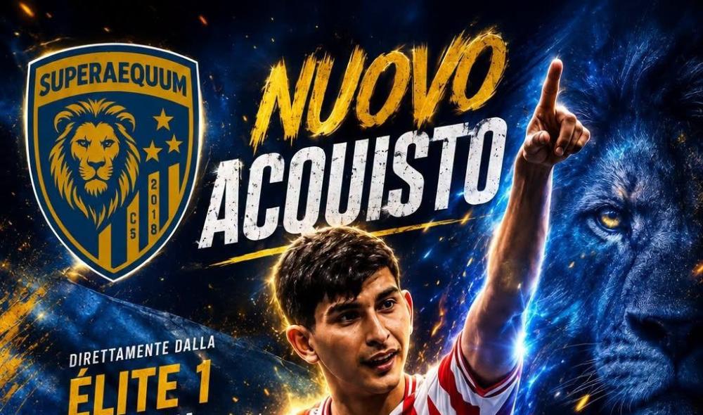 #futsalmercato, new entry Superaequum: preso Rodrigo Sanchez. "Ho scelto una società ambiziosa"