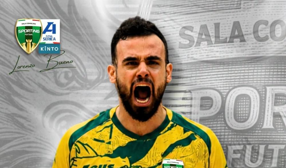 Lo Sporting Sala Consilina apre il suo #futsalmercato in entrata. E lo fa con Lorenzo Bueno