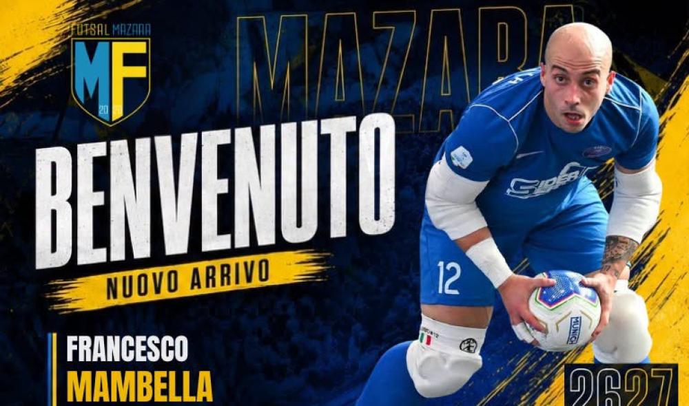 #futsalmercato, il Mazara ha un nuovo guardiano dei pali: ecco Francesco Mambella
