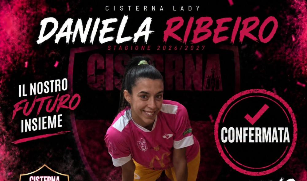 #futsalmercato, i pali del Cisterna Lady restano al sicuro: a difenderli c'è sempre Ribeiro