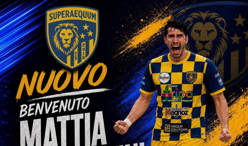 #futsalmercato, Mattia Costantini approda alla Superaequum: "Ho percepito grande serietà"