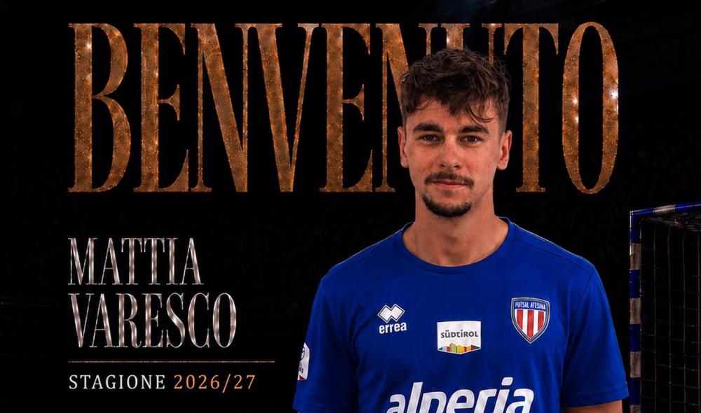 #futsalmercato, altra new entry per l'Atesina: dal Fiemme arriva Mattia Varesco