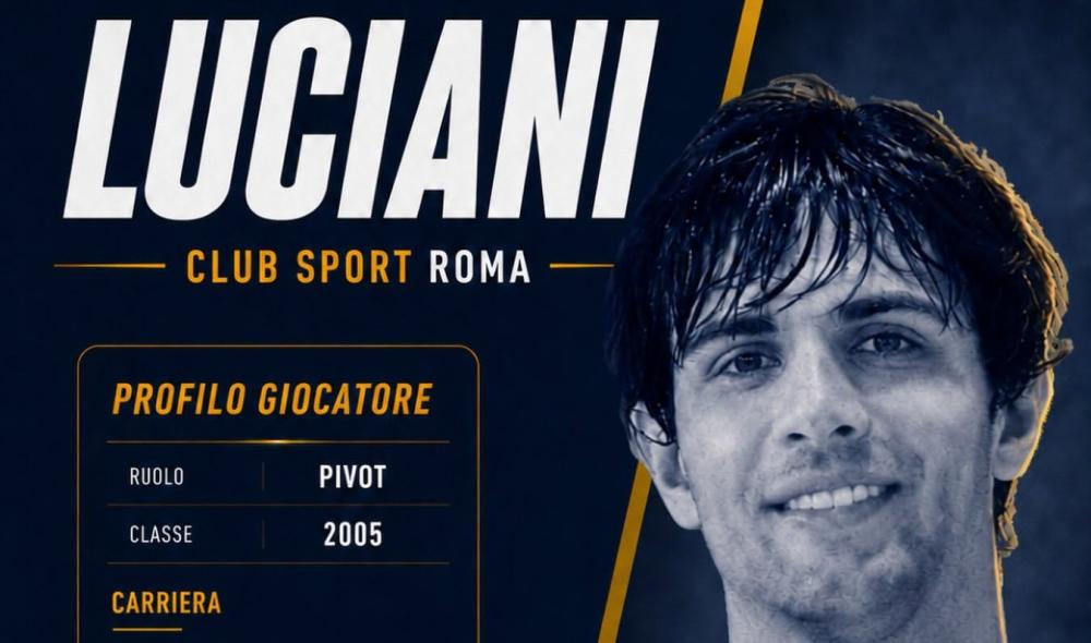 #futsalmercato, di rinnovo in rinnovo: il Club Sport Roma mantiene nel roster anche Luciani