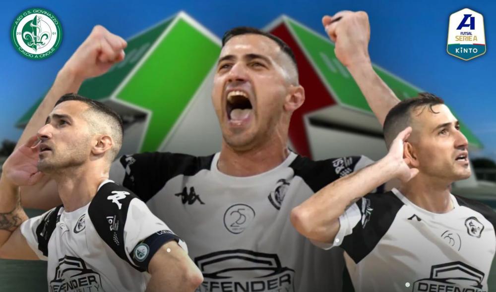 #futsalmercato, Giovinazzo: orgoglio Piscitelli. "Il rinnovo più importante della mia storia biancoverde"
