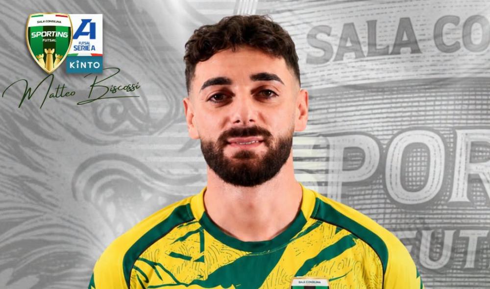 #futsalmercato, Biscossi sceglie il Sala Consilina: "Grande fiducia e un progetto ambizioso"
