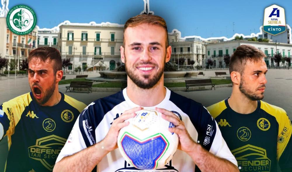 #futsalmercato, il Giovinazzo parte con gli acquisti: Thiago Perez sarà il portiere per la Serie A