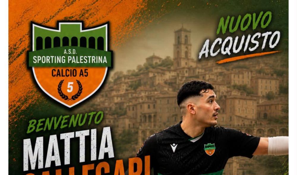 #futsalmercato, lo Sporting Palestrina ha il suo portiere per la C1: è Mattia Callegari