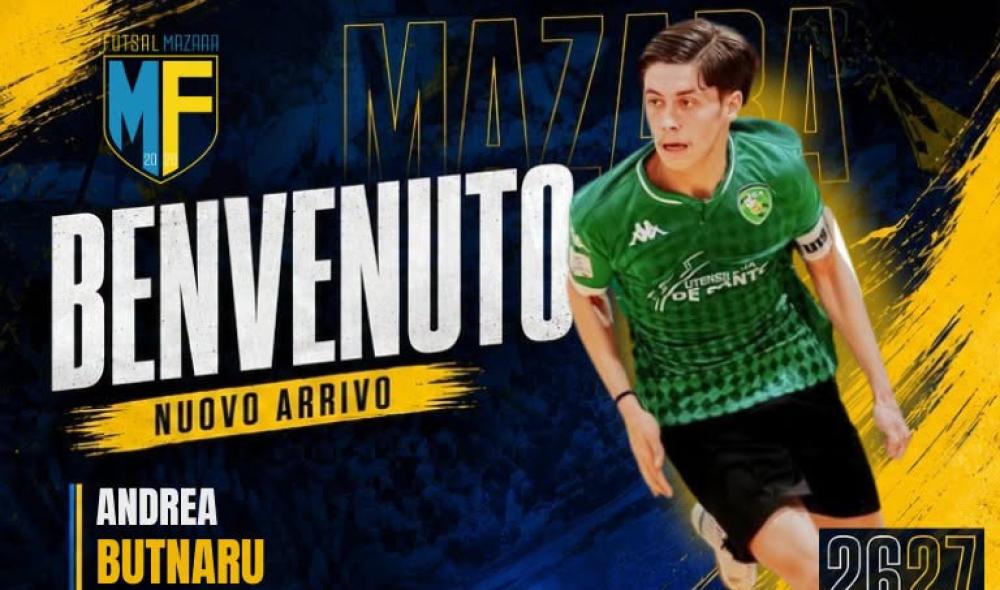#futsalmercato, un'operazione in prestito per il Mazara: dalla L84 arriva Andrea Butnaru