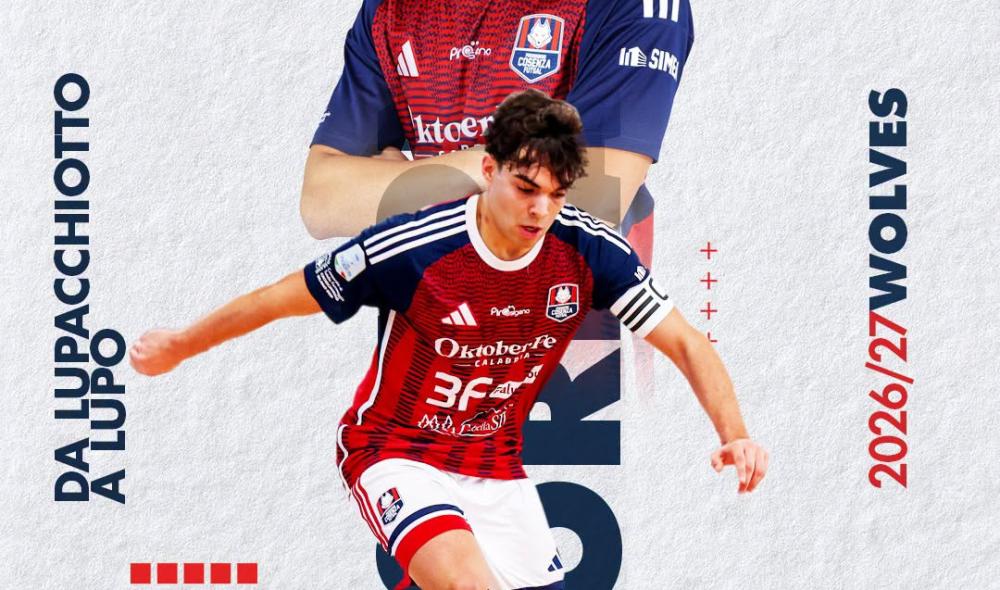 #futsalmercato, dall'Under 19 al main roster: la Pirossigeno Cosenza scommette su Corrado