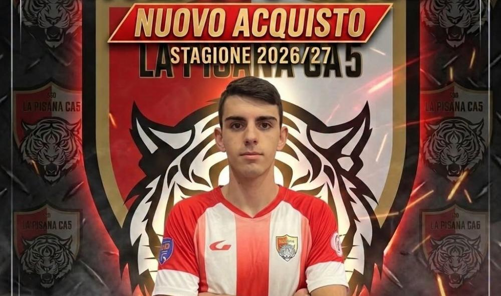 #futsalmercato, un volto nuovo nell'U19 de La Pisana: ecco Nicolò Panella