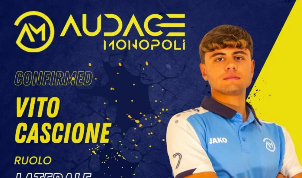 #futsalmercato, Audace Monopoli: placet sul rinnovo di Cascione. "È casa mia"