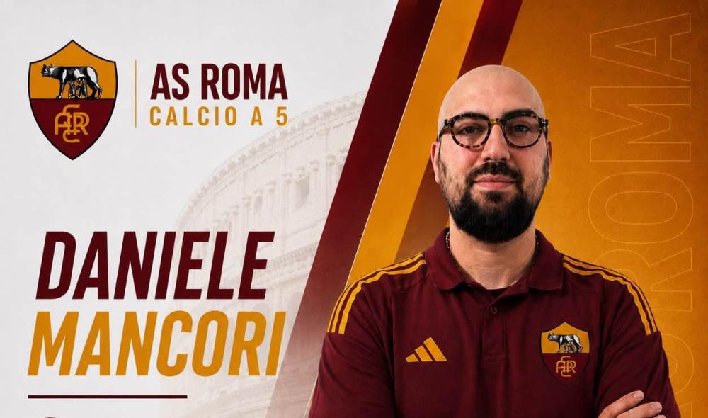 Roma C5, Daniele Mancori entra nel vivaio: doppio ruolo per il tecnico
