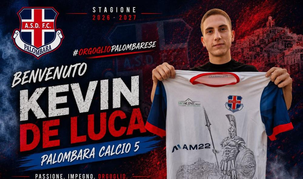 #futsalmercato, Kevin De Luca sceglie il Palombara: "Ambiente serio, ambizioso e molto unito"