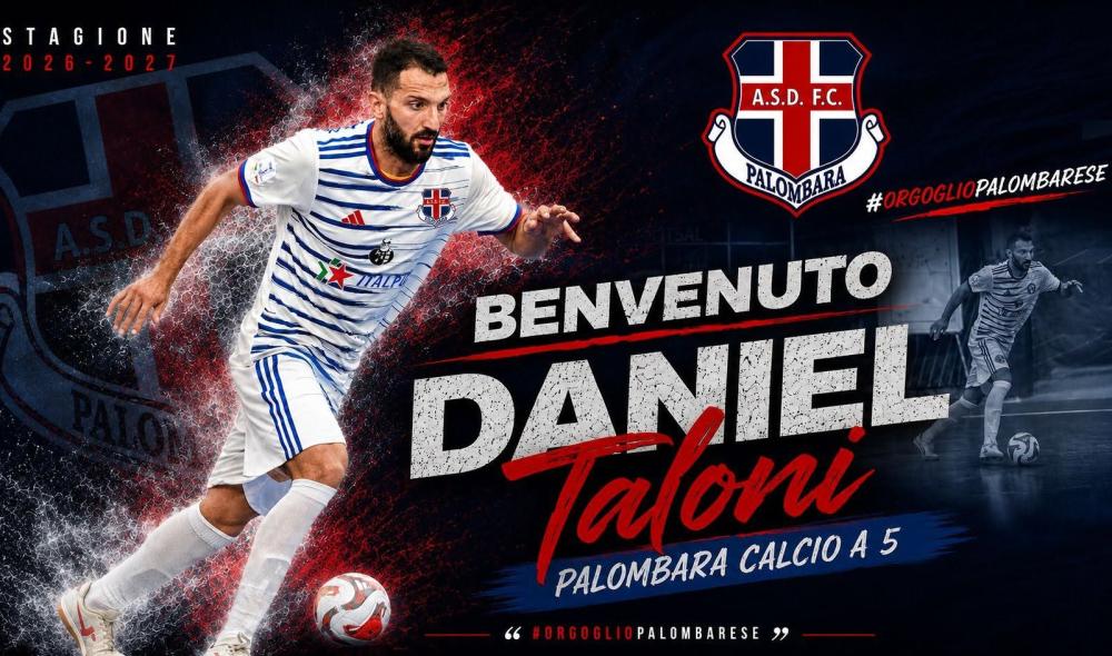 #futsalmercato, Daniel Taloni sceglie il Palombara. E ritrova Baldelli: "Abbiamo vinto molto insieme"