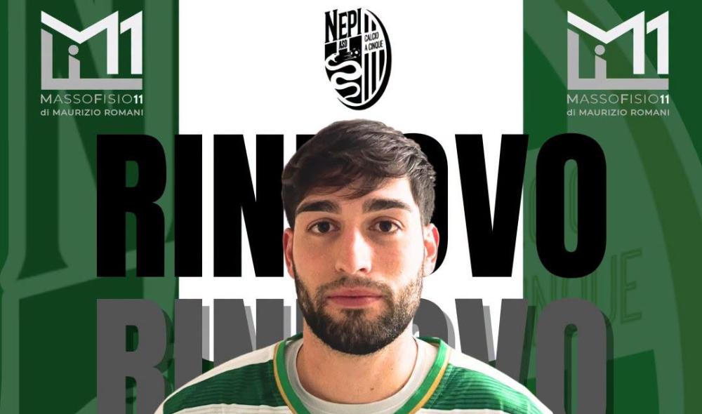 #futsalmercato, il Nepi acquisisce un jolly: Federico Capelli è biancoverde