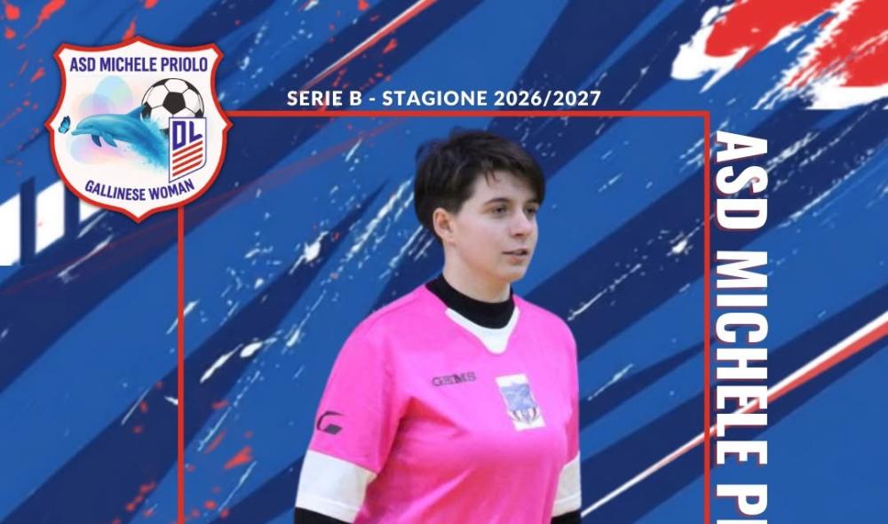 #futsalmercato, un portiere di prospettiva per la Michele Priolo Gallinese: è Angela Marino