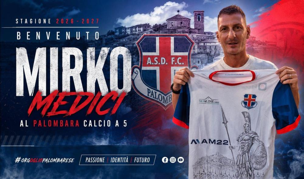 #futsalmercato, Mirko Medici approda al Palombara: "Non ci ho messo molto a decidere"