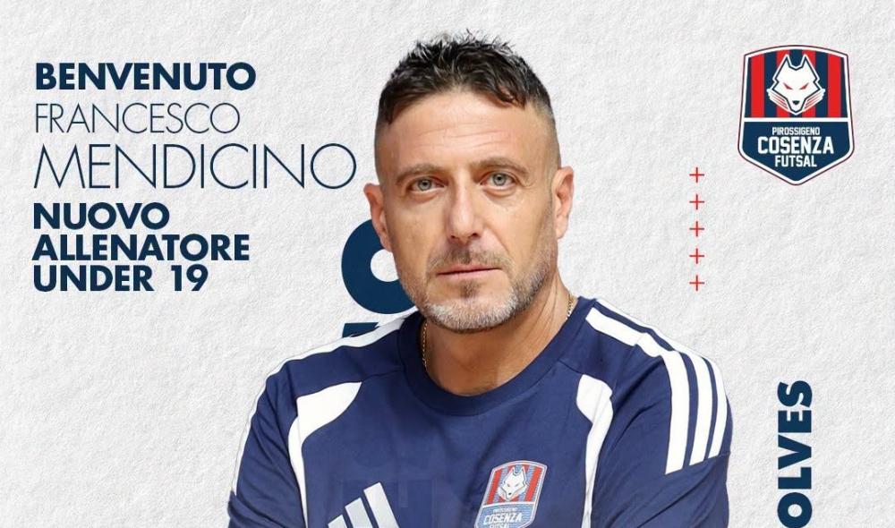 #futsalmercato, Pirossigeno Cosenza: Francesco Mendicino guiderà l'Under 19
