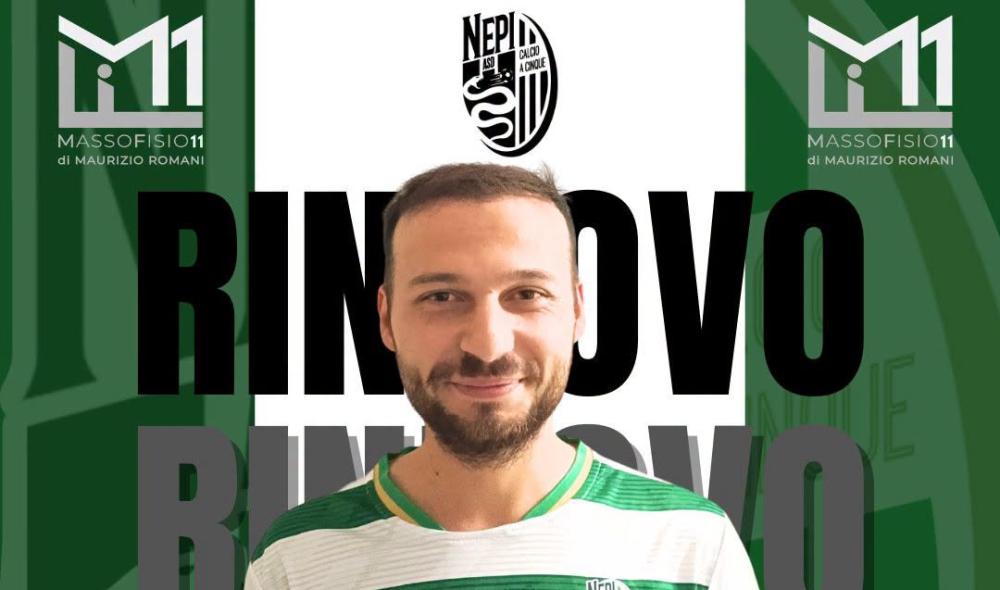 #futsalmercato, il Nepi non rinuncia a Katreli: "Una delle colonne portanti"
