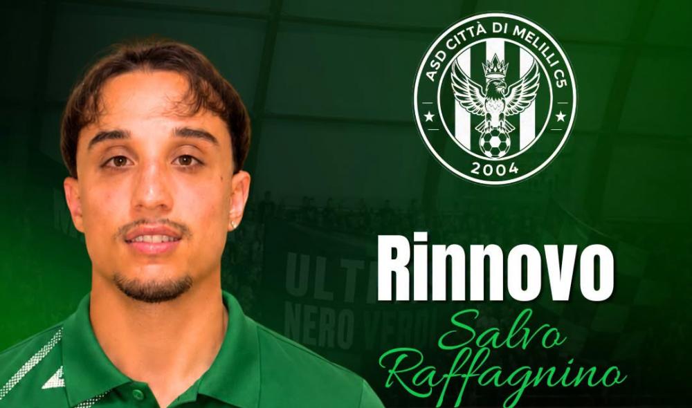 #futsalmercato, di rinnovo in rinnovo: il Melilli riparte anche da Raffagnino