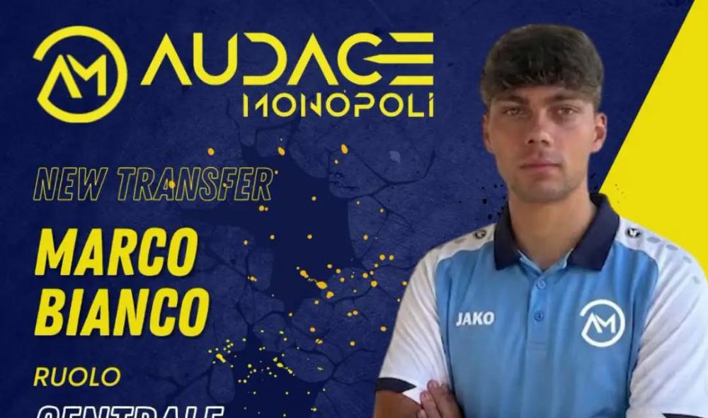 #futsalmercato, Marco Bianco si accasa all'Audace Monopoli: "Ci toglieremo tante soddisfazioni"