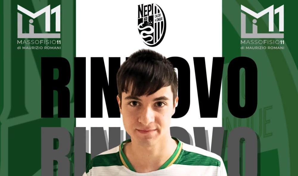 #futsalmercato, la lista dei confermati del Nepi aumenta: c'è anche Sosso