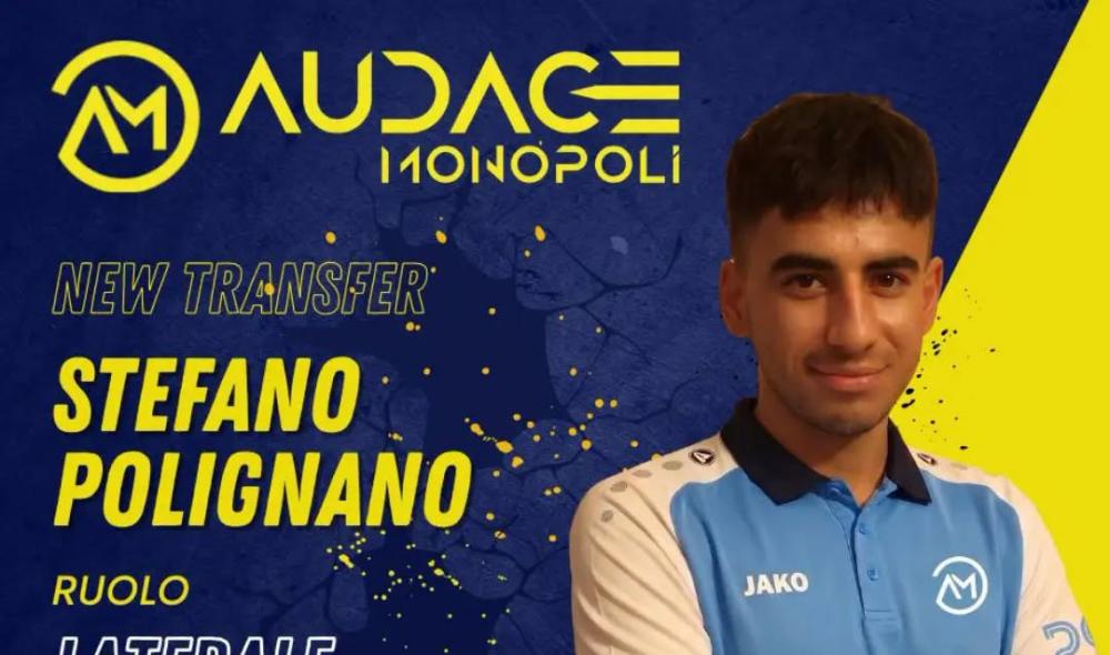 #futsalmercato, Monopoli: preso Stefano Polignano. "Cercherò di dimostrarmi all'altezza della Serie B"